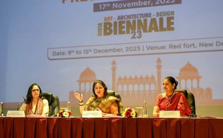 Pavilions set up as part of Biennale to remain on display till 31st March 2024