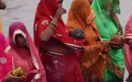 Indian community members in US celebrate Chhath