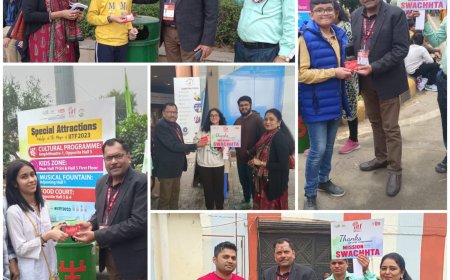 ITPO is committed towards efforts in maintaining a Swachh Bharat Mandapam.