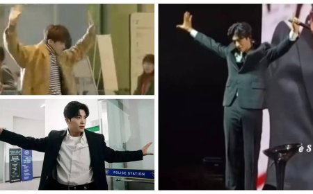 Hyung Sik recreates Strong Girl Bong-soon pose