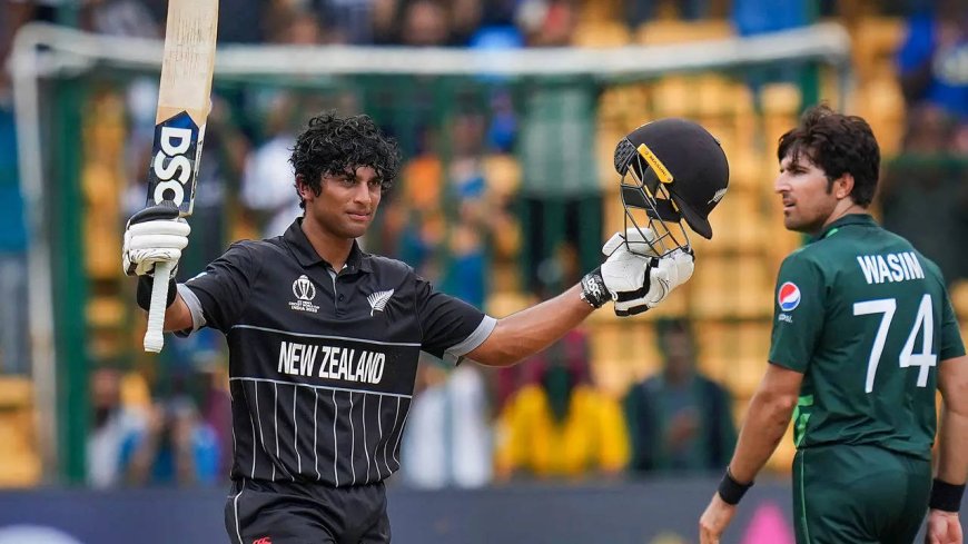 'Rachin goes past Sachin': Ravindra sets WC records with third century