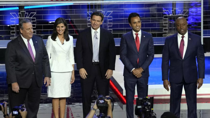 The third GOP debate begins with candidates competing on foreign policy and who could beat Donald Trump