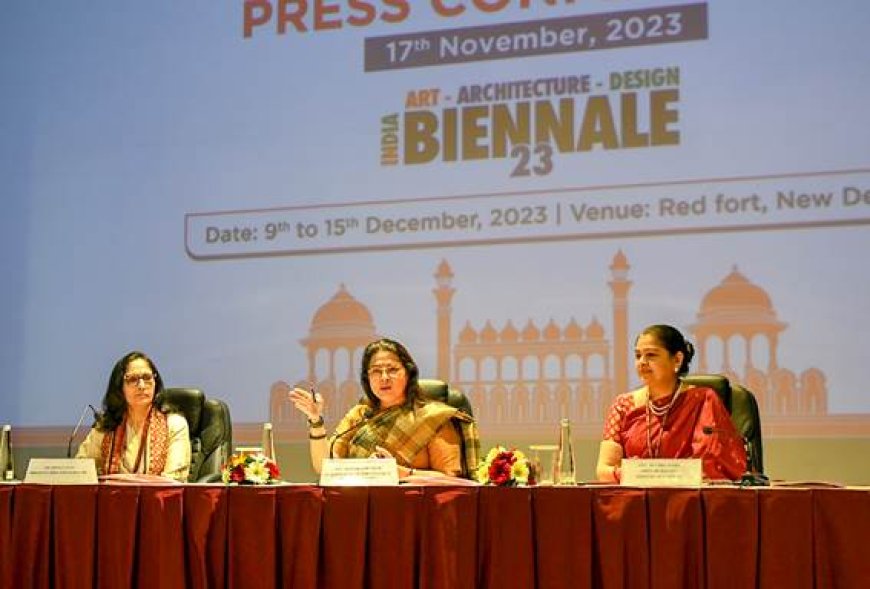 Pavilions set up as part of Biennale to remain on display till 31st March 2024