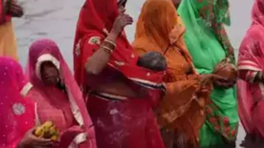 Indian community members in US celebrate Chhath