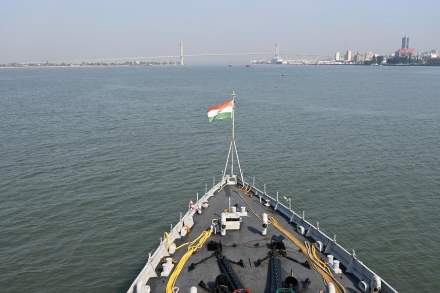 INS SUMEDHA MISSION DEPLOYED AT MAPUTO, MOZAMBIQUE