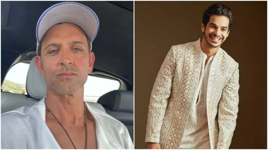 Hrithik praises Ishaan's dance moves in Pippa