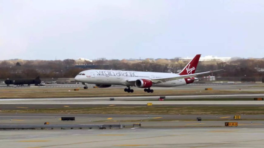 Virgin Atlantic jet lands after maiden transatlantic flight on low-carbon fuel