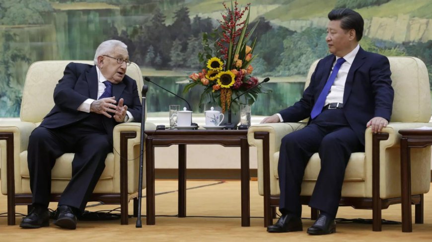 China's Xi sends condolences to Biden over Kissinger's death