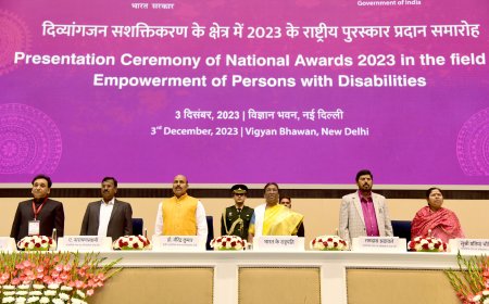 President to confer National Awards for the Empowerment of Persons with Disabilities (Divyangjan)-2023
