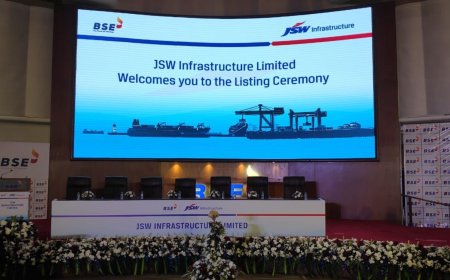 JSW Infra share price locked at 8% upper circuit to hit 52-week high; brokerage sees 12% upside, raises TP by 2%