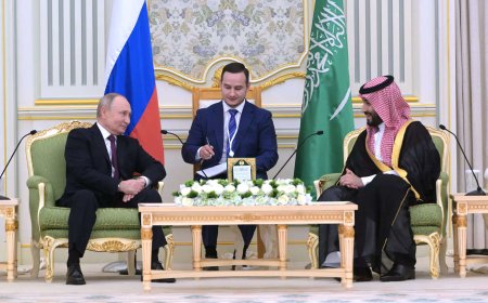 Putin meets Saudi Crown Prince on rare trip to shore up ties