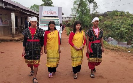 Glimpses of Viksit Bharat Sankalp Yatra programme held at Meghalaya