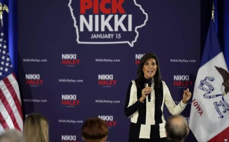 Nikki Haley looks for a strong showing in Iowa caucuses
