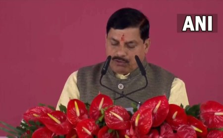 Mohan Yadav takes oath as MP CM