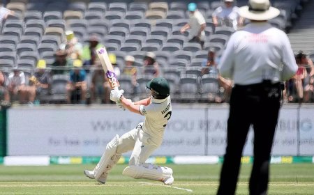 Watch: David Warner's 'unbelievable' six against Pakistan at Perth