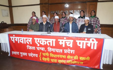 Pangi Tribe People Arrive in Delhi for Their Region's Identity