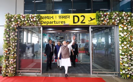 PM inaugurates new terminal building at Surat Airport, Gujarat