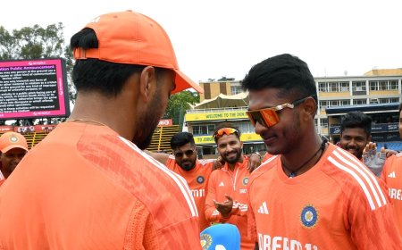 Sai Sudharsan, bought by Gujarat Titans for  ₹20 lakh, shines in his ODI debut