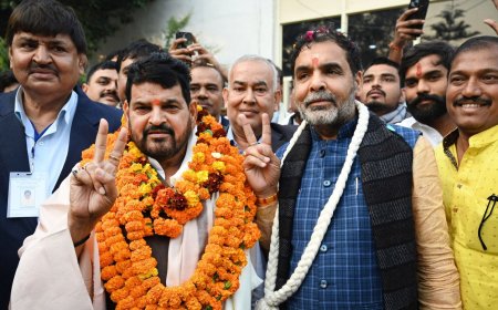 'Nothing to do with this..', says Brij Bhushan Sharan Singh on Sakshee Malikkh's retirement from wrestling
