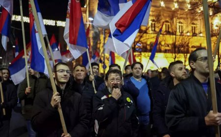 Thousands protest in Belgrade to demand elections annulled