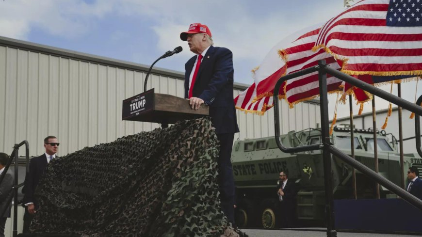 Donald Trump calls Joe Biden the 'destroyer' of democracy despite his own efforts to overturn 2020 election