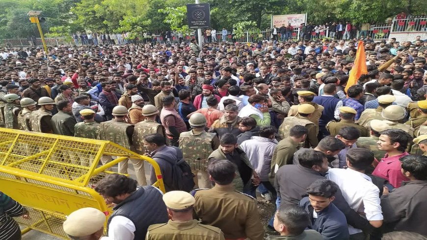 Sukhdev Singh Gogamedi murder: Protest held in parts of Rajasthan