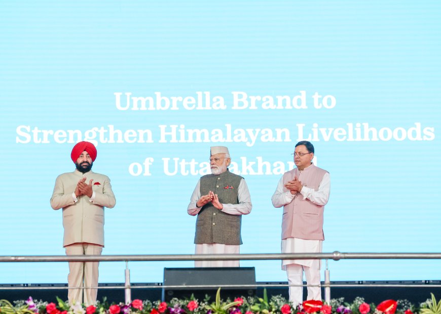 PM inaugurates ‘Uttarakhand Global Investors Summit 2023’
