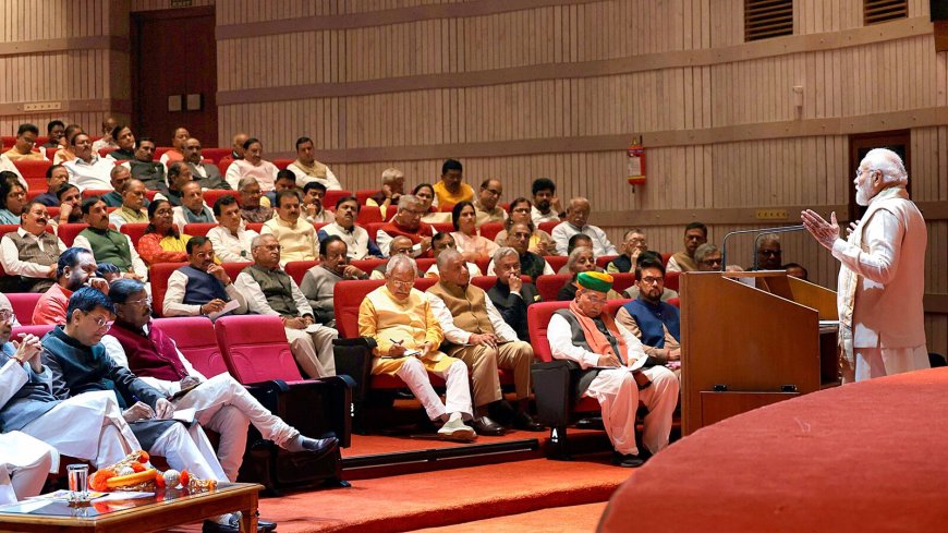 'Instead of Modiji, just call me...': PM Modi at BJP Parliamentary meet; speaks on Cyclone Michaung, Telangana result