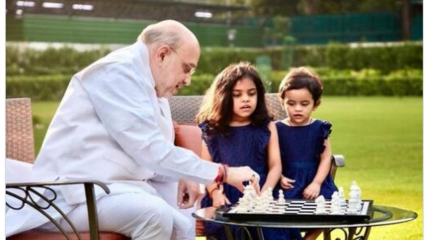 ‘Don't settle,’ Amit Shah plays Chess; Congress trolls, ‘Chanakya pitting white against white’