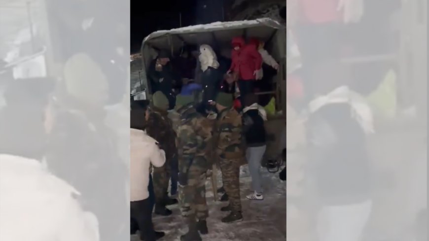 1200+ tourists rescued by Army in Sikkim