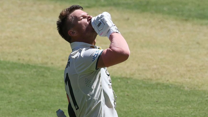 David Warner celebrates century against Pakistan in Perth test with a 'shush', here's why | Watch