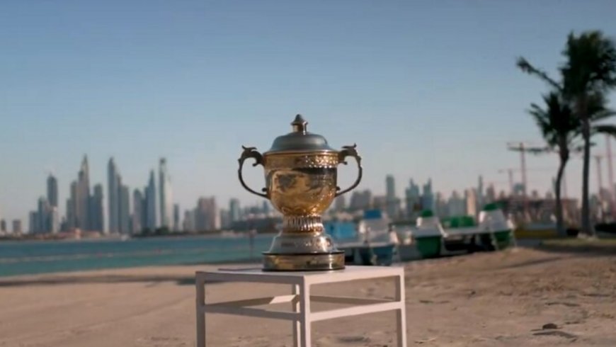 IPL 2024 Trophy unveiled in Dubai ahead of the auction | Watch