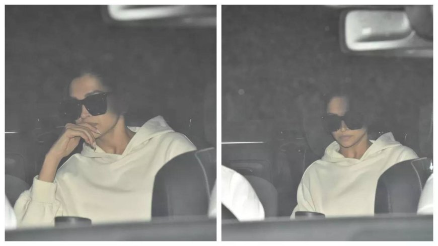 Deepika serves winter fashion in hoodie