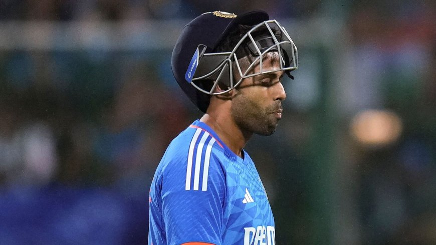 Suryakumar Yadav suffers ankle injury, ruled out of squad ahead of T20 World Cup