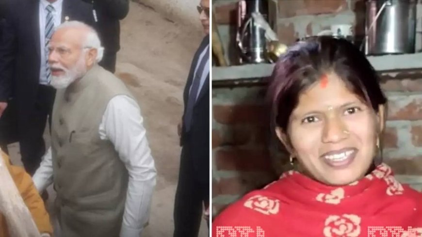 In Ayodhya, PM Modi stops for tea at Ujjwala beneficiary's house