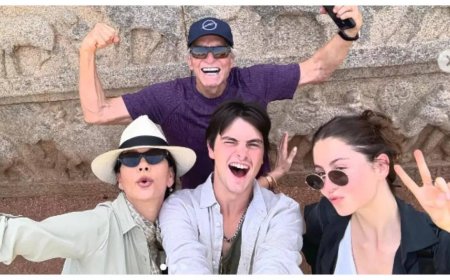 Michael-Catherine send greetings from Hyderabad