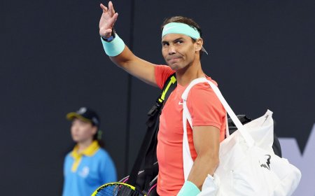 Spaniard Rafael Nadal makes his return via Brisbane International, to face ex-US Open champion Dominic Thiem
