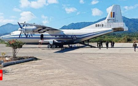 Myanmar airlifts 151 soldiers from Mizoram's Lengpui