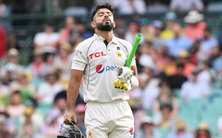 Pakistan vs Australia: Aamer Jamal's spectacular knock in Sydney smashes records, helps PAK post 313 runs