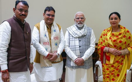 Rajasthan CM Bhajanlal Sharma keeps Home among 8 ministries, Deputy CM Diya Kumari gets finance | Who gets what?