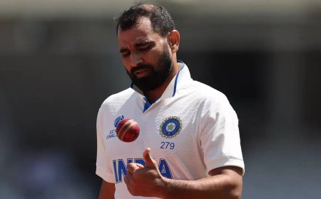Shami likely to miss first two Tests against England