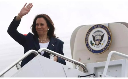 US VP Kamala Harris' aircraft diverted due to stormy weather