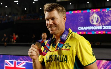 Australia's David Warner may play T20Is against West Indies over ILT20