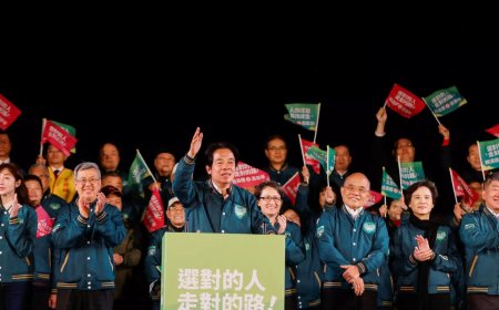 Taiwan parties rally on eve of pivotal election