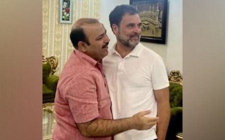 Suspended BSP MLA Danish Ali joins Rahul Gandhi-led Bharat Jodo Nyay Yatra in Manipur