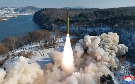 North Korea says it test-fired hypersonic missile