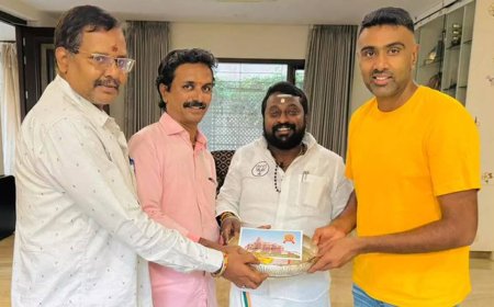 Ashwin receives invitation for 'Pran Pratishtha' ceremony