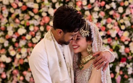 Shoaib Malik gets married to Pakistani actor Sana Javed amid divorce rumours with Sania Mirza