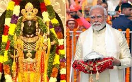 Ram Mandir Ayodhya LIVE | Shri Ram Lalla Pran Pratishtha Live | PM Modi in Ayodhya
