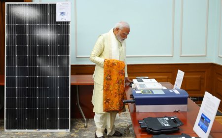 PM chaired a meeting to launch “Pradhanmantri Suryodaya Yojana